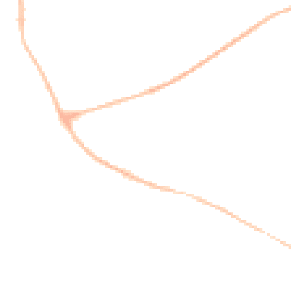 Night-time road noise heatmap for DT3 4AA