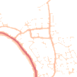 Daytime road noise heatmap for DT3 4AP