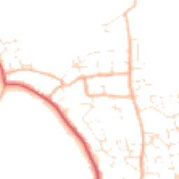 Daytime road noise heatmap for DT3 4AR