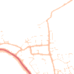 Daytime road noise heatmap for DT3 4BB