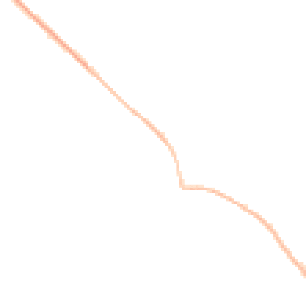 Night-time road noise heatmap for DT3 4DL