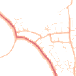 Daytime road noise heatmap for DT3 4DR