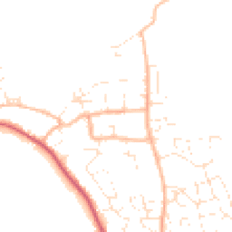 Daytime road noise heatmap for DT3 4DT
