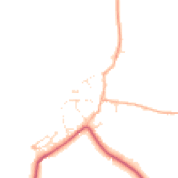 Daytime road noise heatmap for DT3 4EH