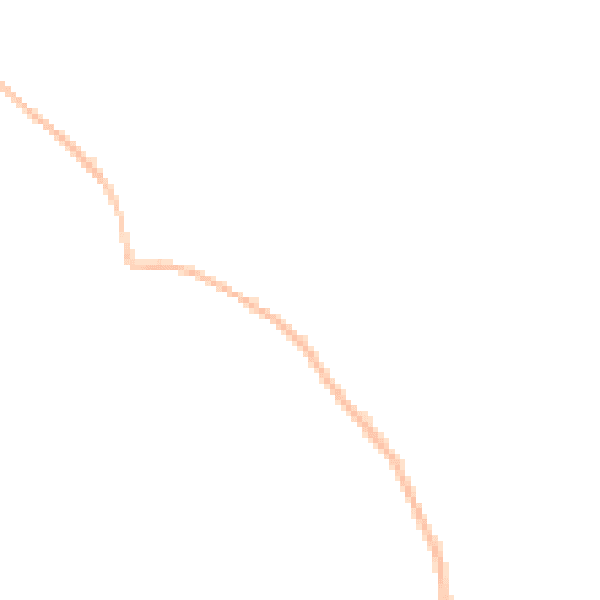 Night-time road noise heatmap for DT3 4EJ