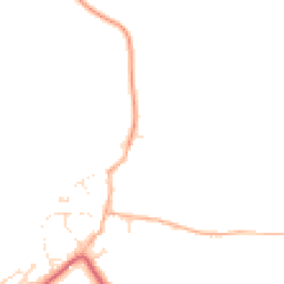Daytime road noise heatmap for DT3 4EY