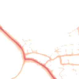 Daytime road noise heatmap for DT3 4FF