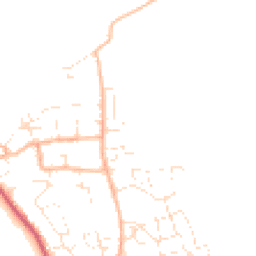 Daytime road noise heatmap for DT3 4GA