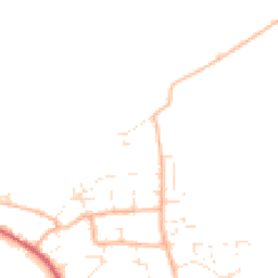 Daytime road noise heatmap for DT3 4GL