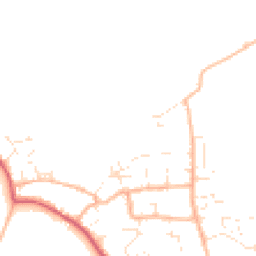 Daytime road noise heatmap for DT3 4GQ