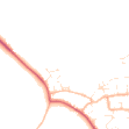 Daytime road noise heatmap for DT3 4GS
