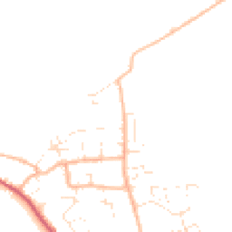 Daytime road noise heatmap for DT3 4GZ