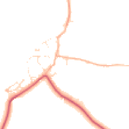 Daytime road noise heatmap for DT3 4HP