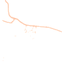 Daytime road noise heatmap for DT3 4HT