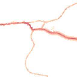 Daytime road noise heatmap for DT3 4JJ