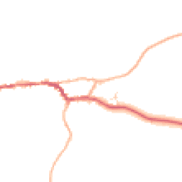 Daytime road noise heatmap for DT3 4JN