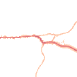 Daytime road noise heatmap for DT3 4JR