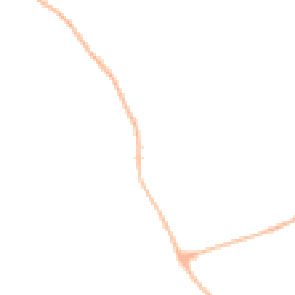 Night-time road noise heatmap for DT3 4LN