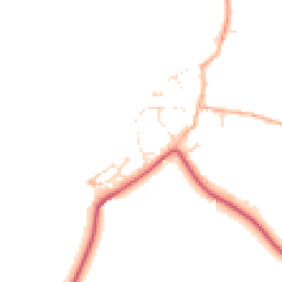 Daytime road noise heatmap for DT3 4LQ