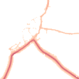 Daytime road noise heatmap for DT3 4LX