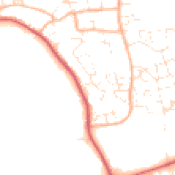 Daytime road noise heatmap for DT3 4NQ