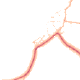Daytime road noise heatmap for DT3 4NS