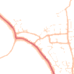 Daytime road noise heatmap for DT3 4PL
