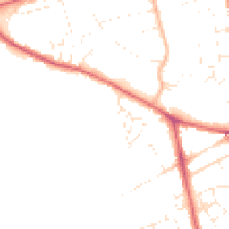 Daytime road noise heatmap for DT3 4PP
