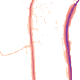 Daytime road noise heatmap for DT3 5DQ