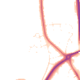 Daytime road noise heatmap for DT3 5FE