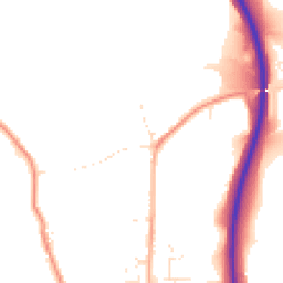 Daytime road noise heatmap for DT3 5QG