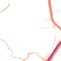 Daytime road noise heatmap for DT3 5QP