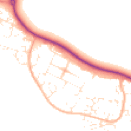 Daytime road noise heatmap for DT3 6AR