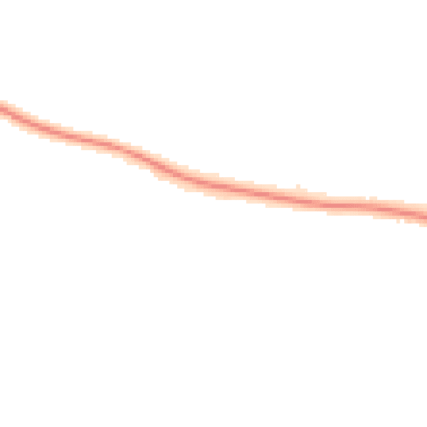 Night-time road noise heatmap for DT3 6FL