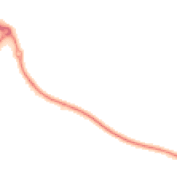 Night-time road noise heatmap for DT3 6GL