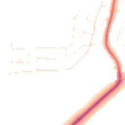Daytime road noise heatmap for DT3 6HZ