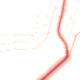 Daytime road noise heatmap for DT3 6JL