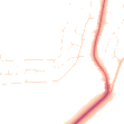 Daytime road noise heatmap for DT3 6JW
