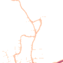 Daytime road noise heatmap for DT3 6NB