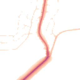 Daytime road noise heatmap for DT3 6PX