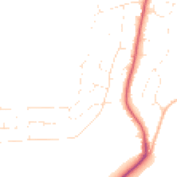 Daytime road noise heatmap for DT3 6QL
