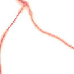 Night-time road noise heatmap for DT3 6QX