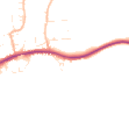 Daytime road noise heatmap for DT3 6RR