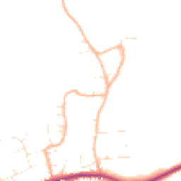 Daytime road noise heatmap for DT3 6RZ