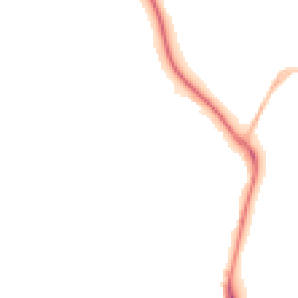 Night-time road noise heatmap for DT4 0BA