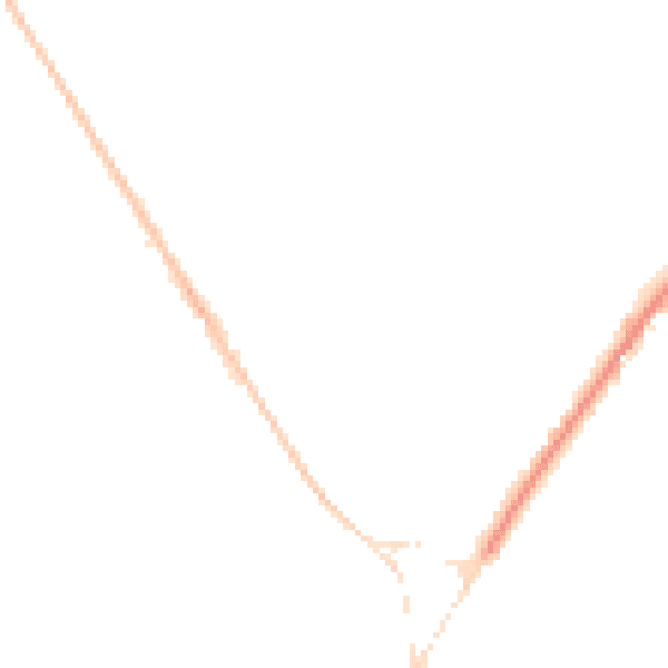 Night-time road noise heatmap for DT4 7TN