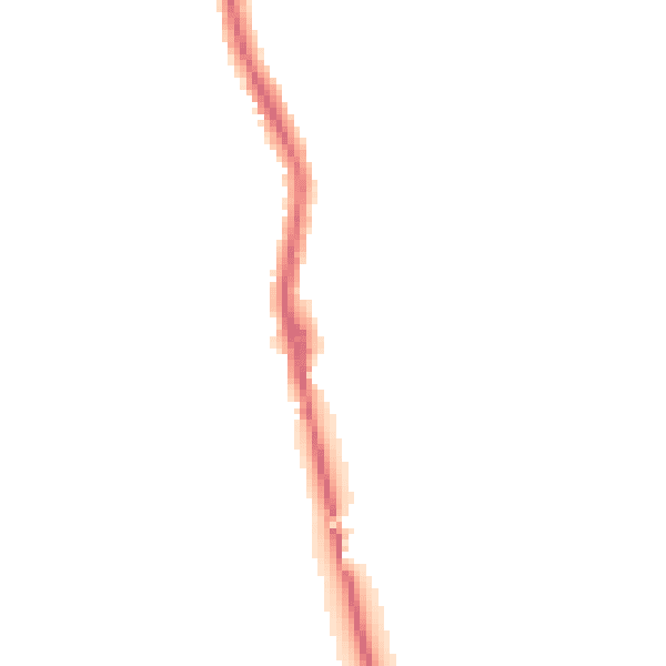 Night-time road noise heatmap for DT4 9XT