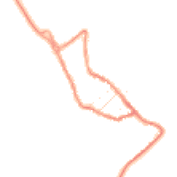 Night-time road noise heatmap for DT5 1AE
