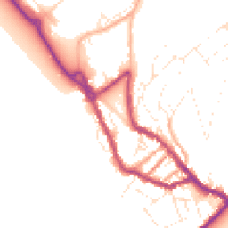 Daytime road noise heatmap for DT5 1AH