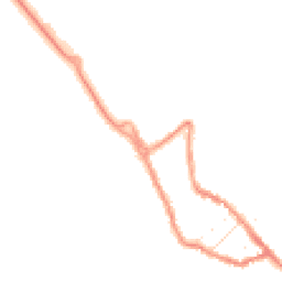 Night-time road noise heatmap for DT5 1AL